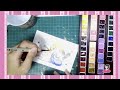 Water color  baby Disney princess - frozen Elsa and Anna