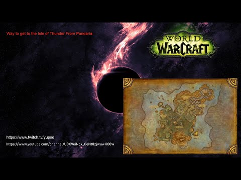 How to easily go to the Isle of Thunder From pandaria