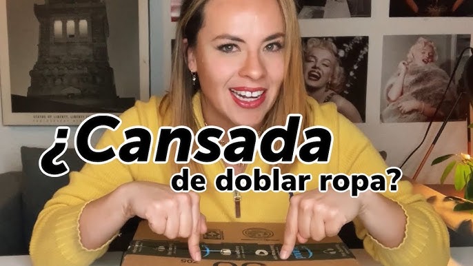 Doblador de Ropa - Dobla la ropa más rápido, más fácil y siempre perfe –