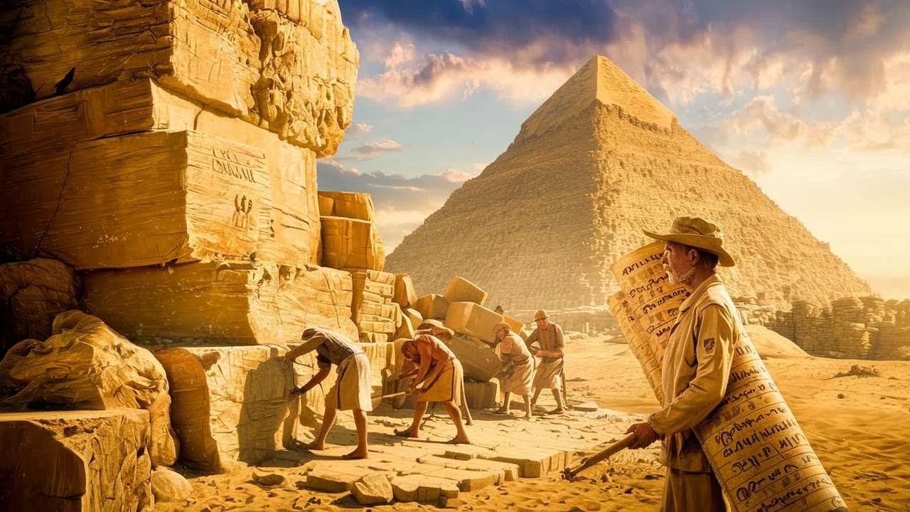 How Did They Build The Great Pyramid Without Modern Tools? - YouTube