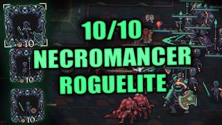 This NECROMANCER ROGUELITE Absolutely NAILS Summoner Build Progression - SKULL HORDE