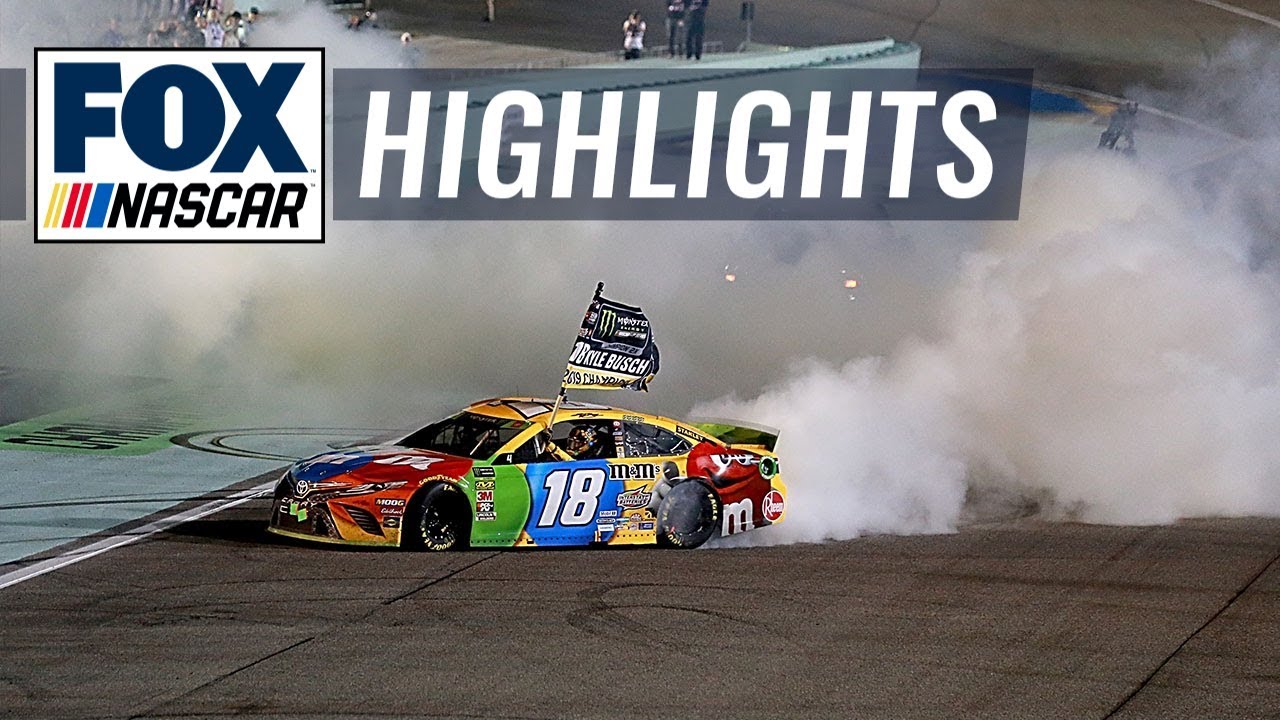 Final Laps: Kyle Busch wins his second NASCAR Cup Series Championship | NASCAR on FOX HIGHLIGHTS