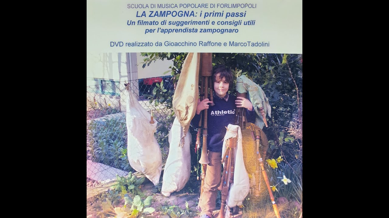 LA ZAMPOGNA, I PRIMI PASSI-  Tutorial audiovisivo per l' apprendista zampognaro