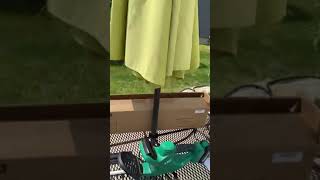This hedge trimmer is the best! See video - lightweight, 24” blade, 5/8@ gap. Love it! screenshot 3