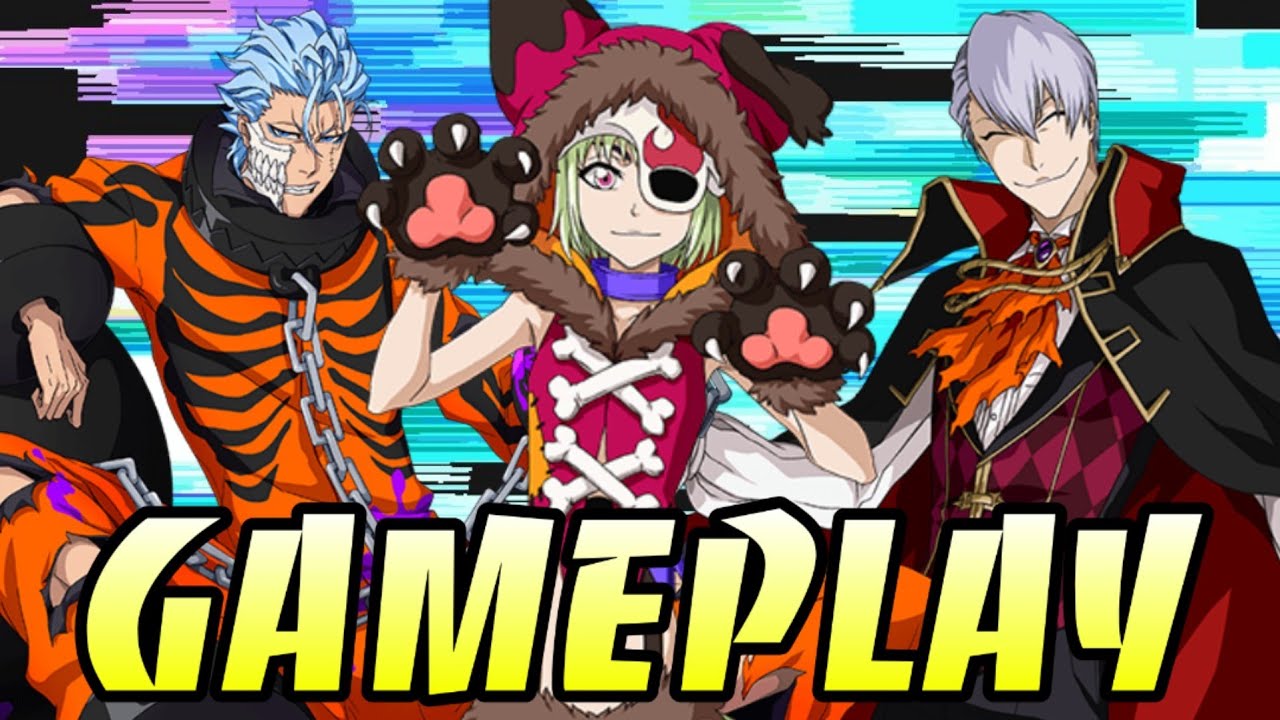 HALLOWEEN GIN, GRIMMJOW, GAMEPLAY, STATS, & SKILLS BREAKDOWN