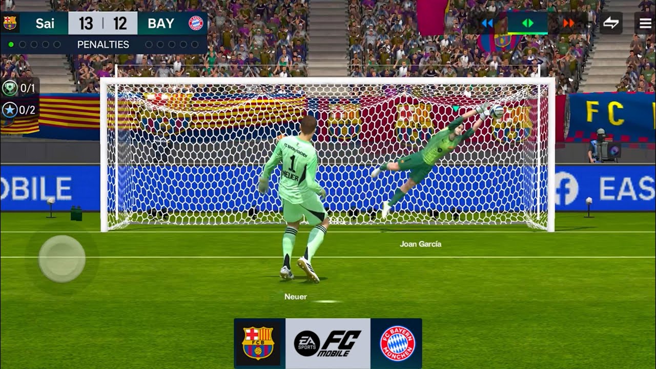 Fc Mobile Penalty Shootout #20 FC Barcelona Vs FC Bayern Munich 