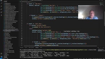 FreeSimpleGUI Tips - Table Editing with Popup Form (One Shot Window)