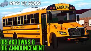 BUS BREAKDOWNS & KPS OPEN HOUSE ANNOUNCEMENT! | Rigs of Rods