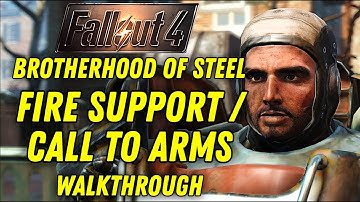 Fallout 4: Vuursteun & Oproep tot Wapens - BoS-missies (Walkthrough)