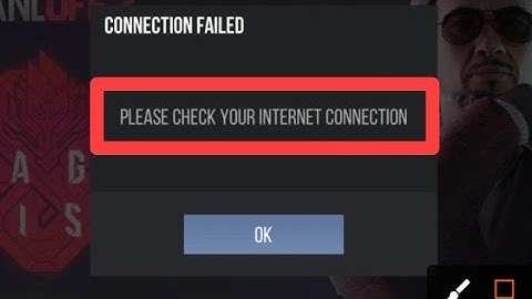 How to fix Please CHECK YOUR INTERNET CONNECTION problem solve in Standoffo 2
