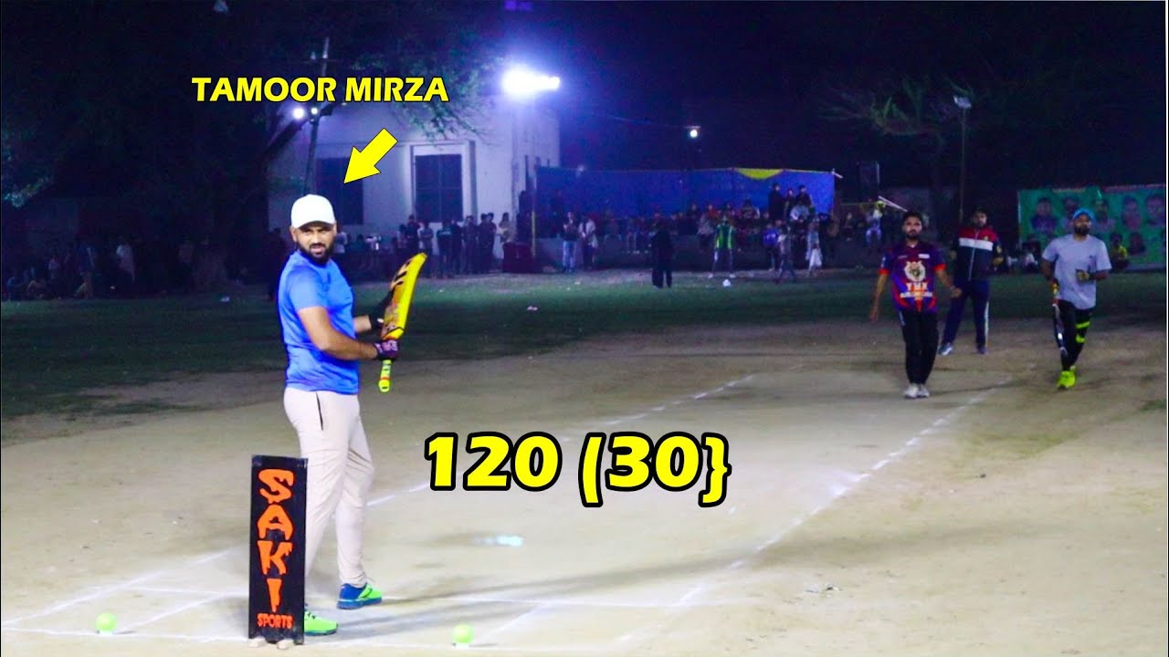 Tamoor Mirza | Usama Ali | 120 Runs Need in 30 Balls | Taimour Mirza ...