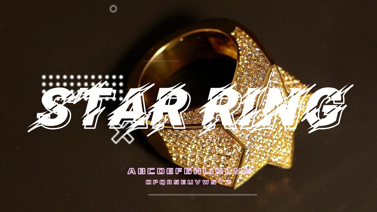 The most fashionable rings in the world：rapper star rings | rapper's favorite ring：rapper star rings