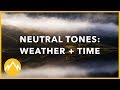 Neutral Tones in the Landscape: Weather + Time