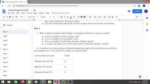InfyTQ Day 2 Problem 7 Fundamentals of Python