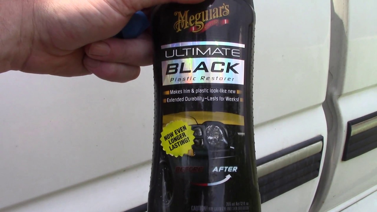 Meguiars Ultimate Black Plastic Restore Review 