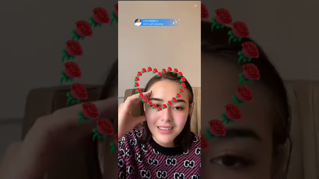 AMANDA MANOPPO PERTAMA KALI LIVE BIGO