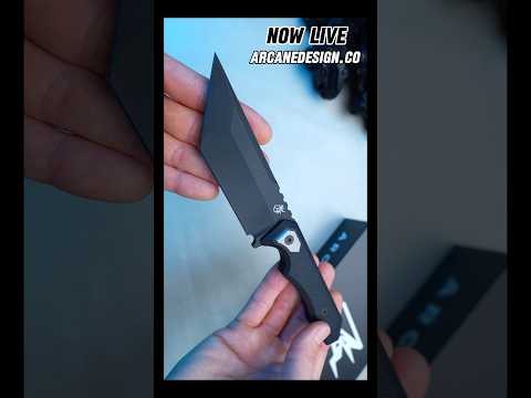 NECRONAUT fixed blades are now live on ARCANEDESIGN.CO  