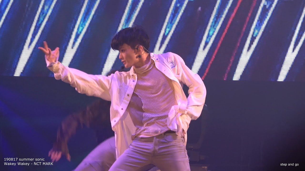 190817 NCT127 - 웨키웨키 wakey wakey 마크 MARK 직캠   (Spotify on Stage in MIDNIGHT SONIC)