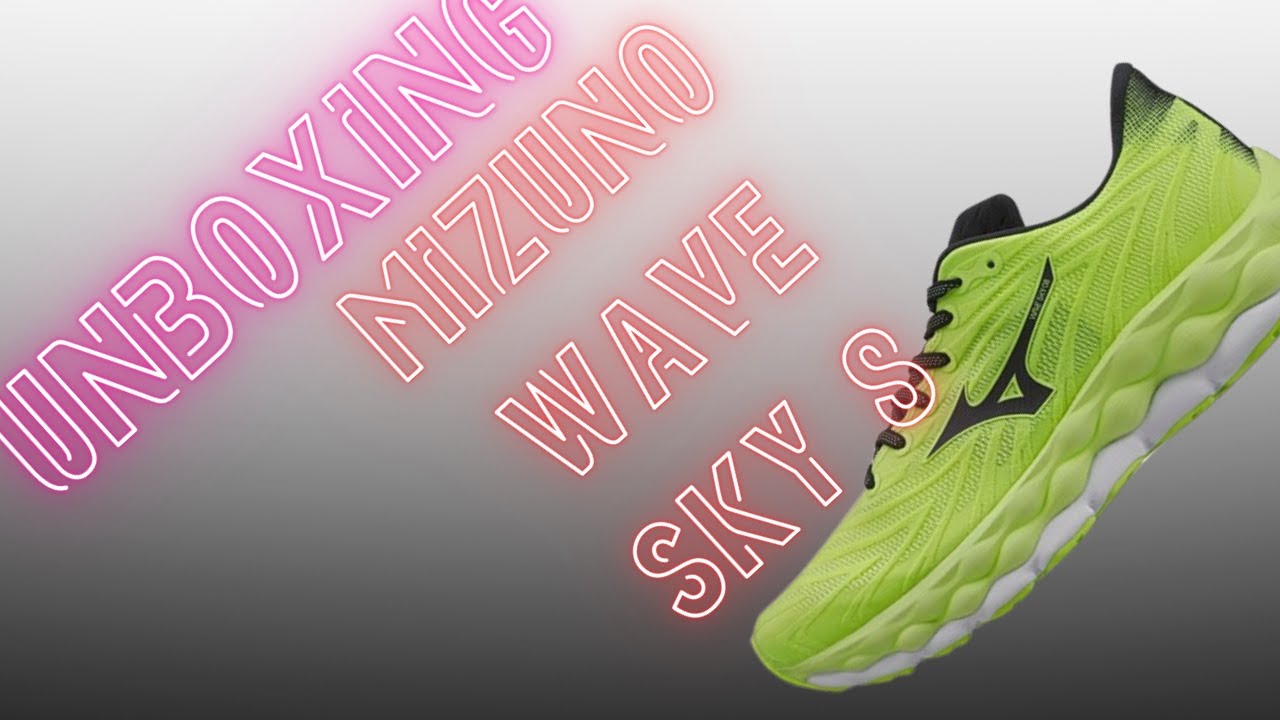 Unboxing e primeiras impressões do MIZUNO Wave Sky 8.