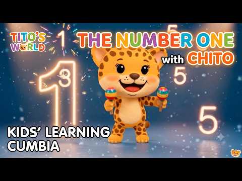 The number one with Chito 1️⃣ kids cumbia to learn 🎶.