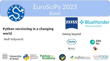 EuroSciPy 2023 -  Python versioning in a changing world