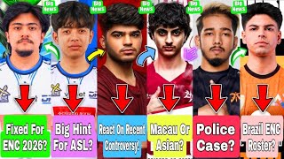 XMPL Big Hint For ASL! | 4T Play Only One Macau Or Asian?😨| Nepal ENC Roster Finally Fixed Or What?🤔