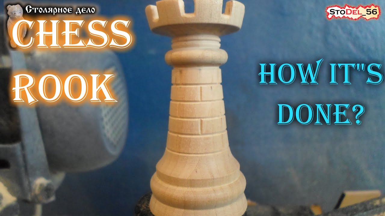 How to make chess, rook. Как сделать шахматы болгаркой 3. Ладья
