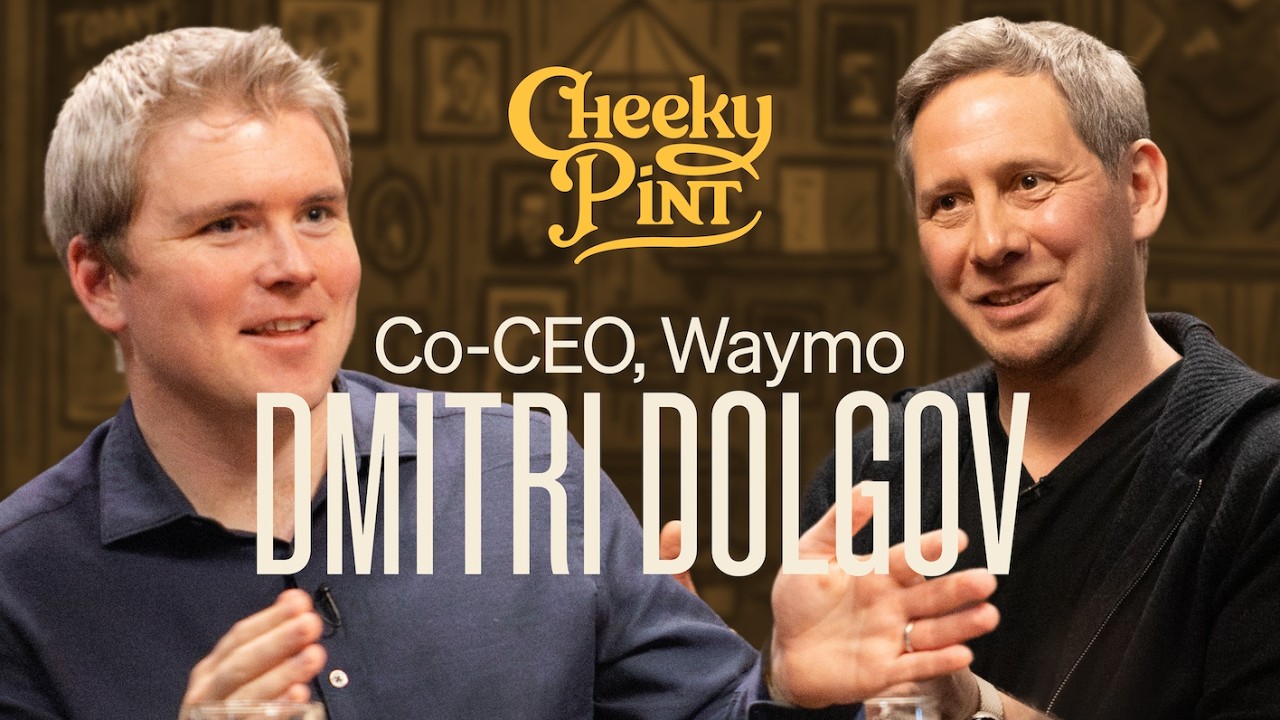 The 20-year journey to fully autonomous cars with Dmitri Dolgov of Waymo