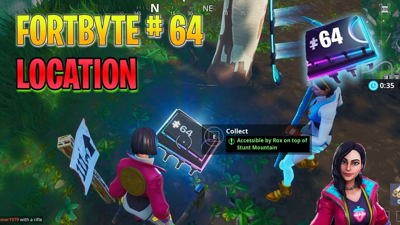 * ตำแหน่ง FORTBYTE #64 *| FORTNITE SS9