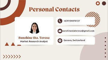 VIDEO RESUME | Sunshine Sta. Teresa | PurCom Performance