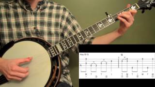 Bury Me Beneath The Willow Beginner Banjo Lesson chords