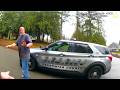 Road Raging Man Crashes Truck, Then Steals Squad Car