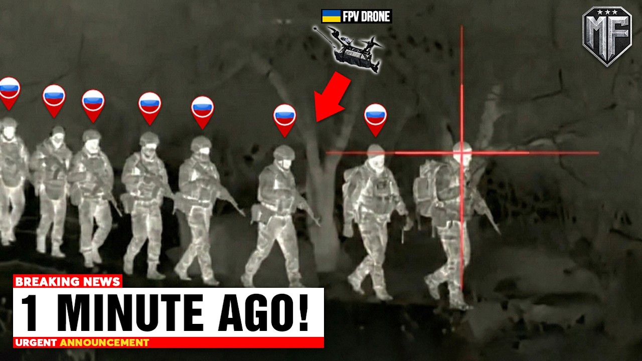 Ukrainian Snipers with Thermal Scope Spotted Large Russian Troops - Then THIS Happened...
