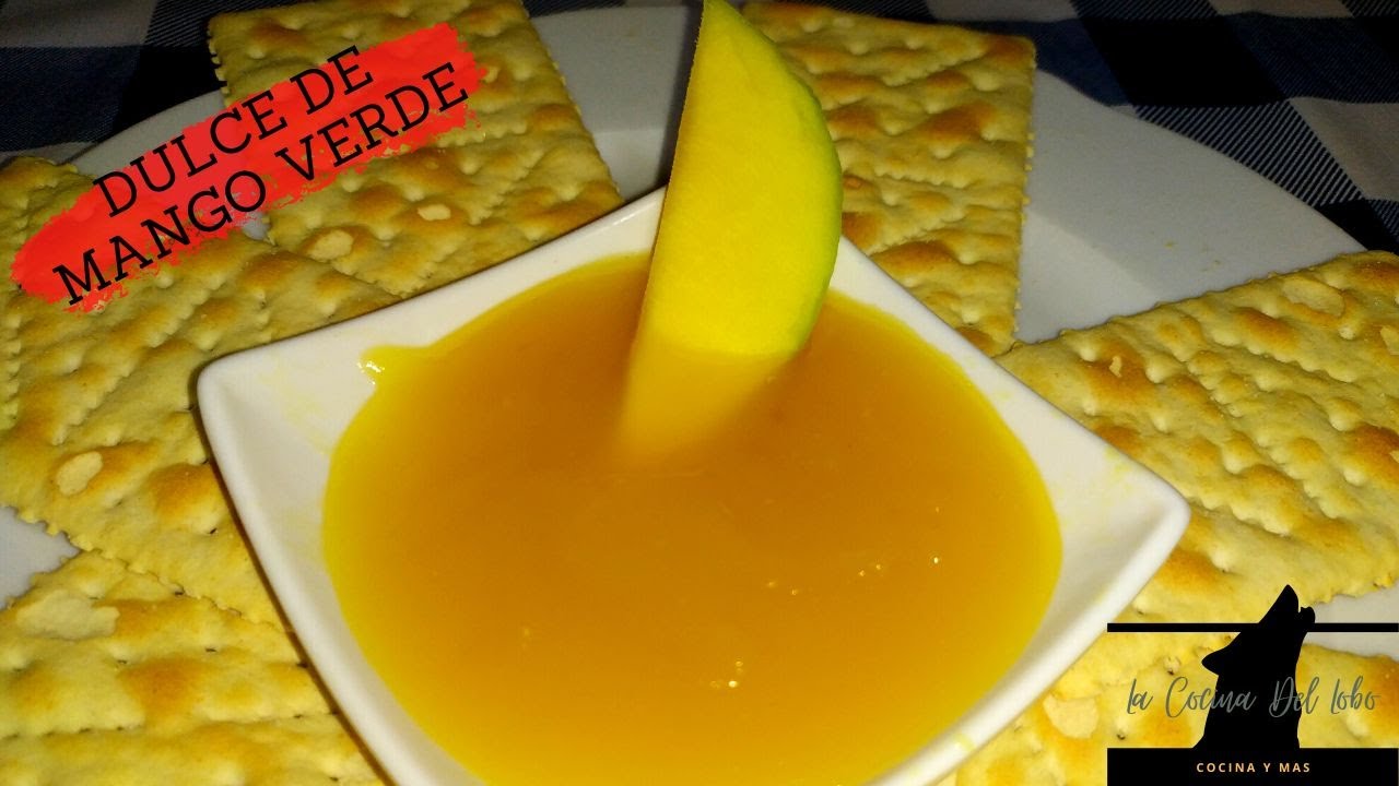 DULCE DE MANGO BICHE o verde fácil y rápida, PASO A PASO. Mermelada de mango, DULCES DE LA COSTA