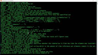 QRadar ReferenceSets - Commandline