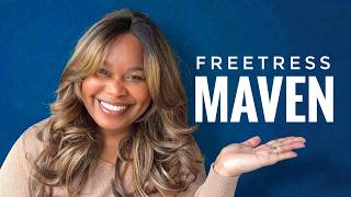 WOW! Why didn't I do this sooner?? Freetress MAVEN wig review