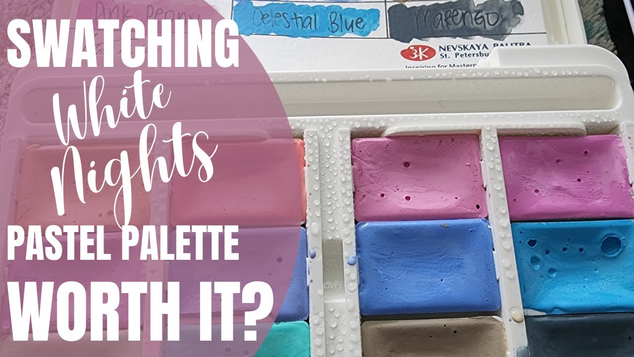 White Nights Pastel Watercolor Set - My First Impressions