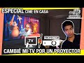 CAMBIÉ mi TV por un PROYECTOR HD ¿VALE LA PENA? especial Retro Celulares & Más