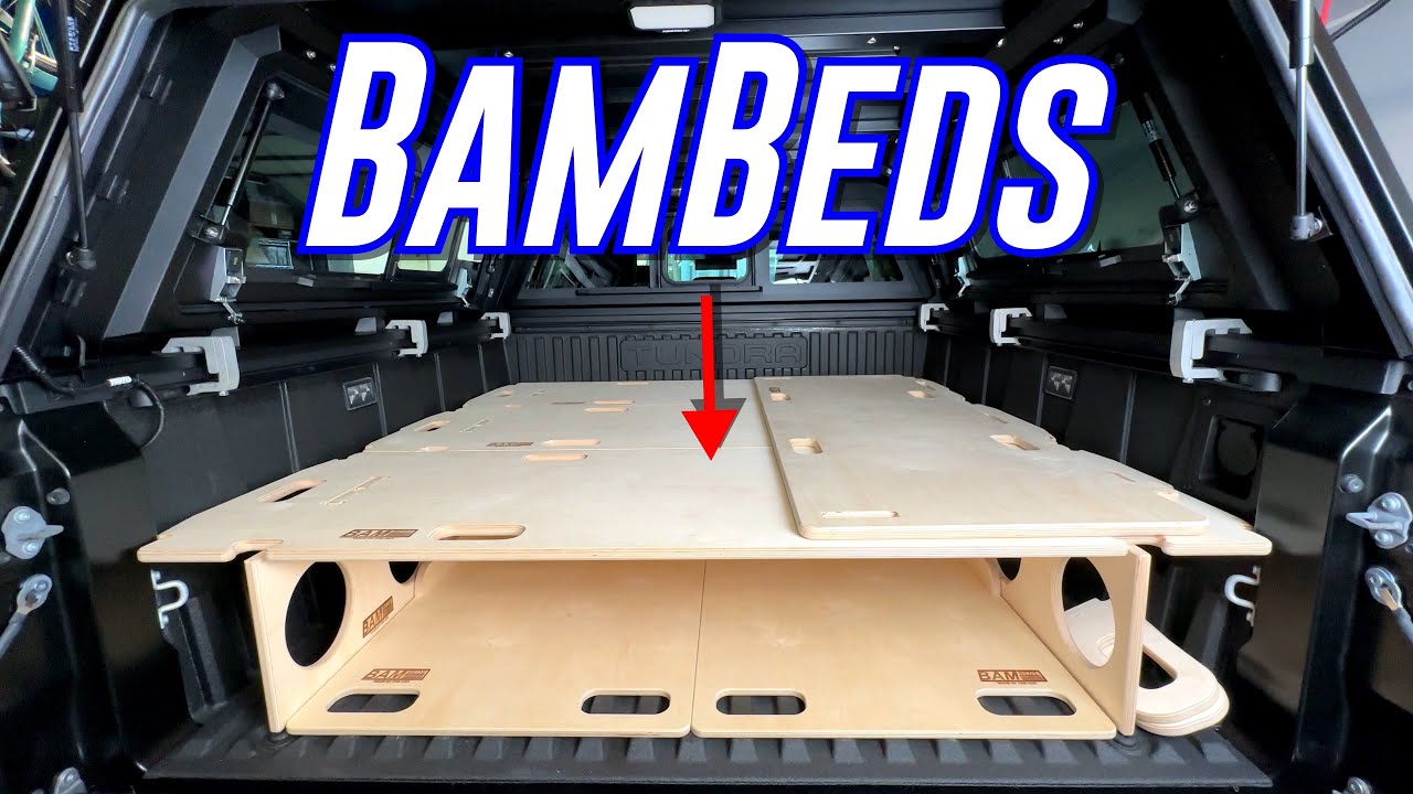 The BEST sleeping platform for your truck bed!(3rd gen 2023 Tundra) BamBeds YouTube