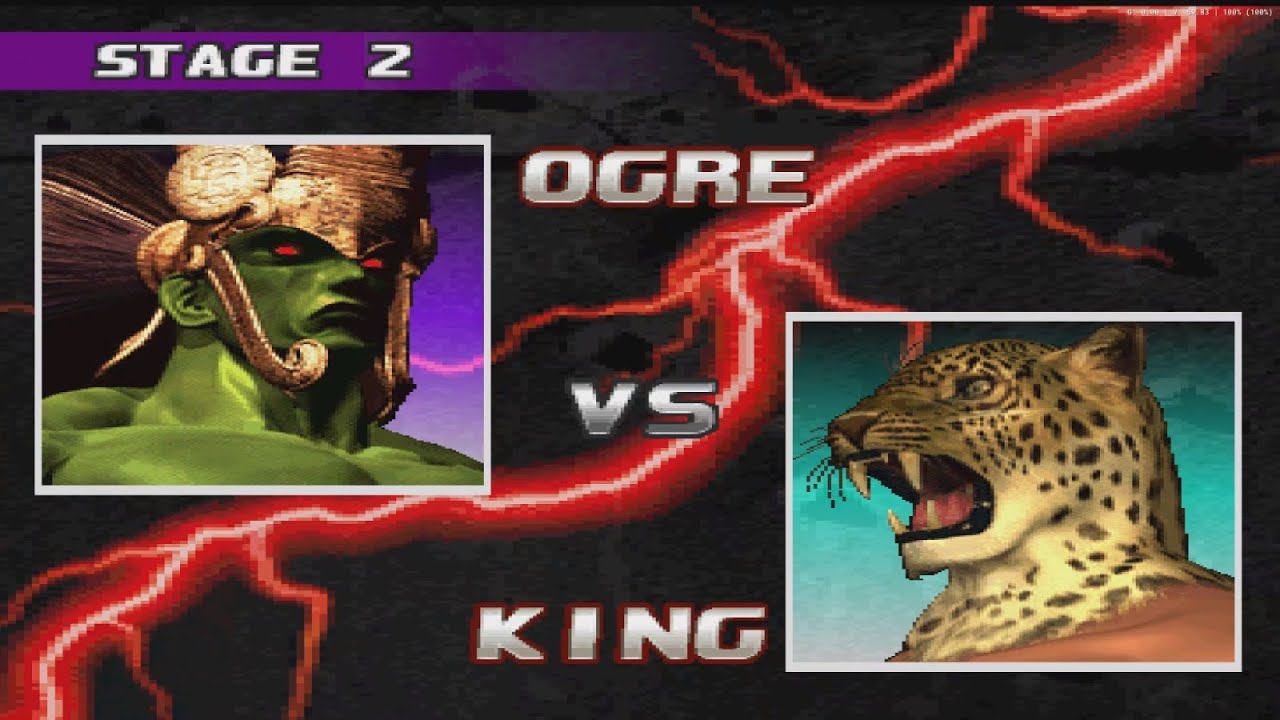 OGRE VS KING - TEKKEN 3