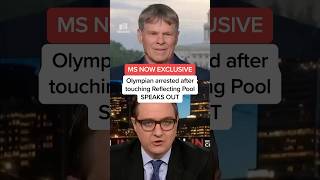Olympian arrested after touching Reflecting Pool SPEAKS OUT