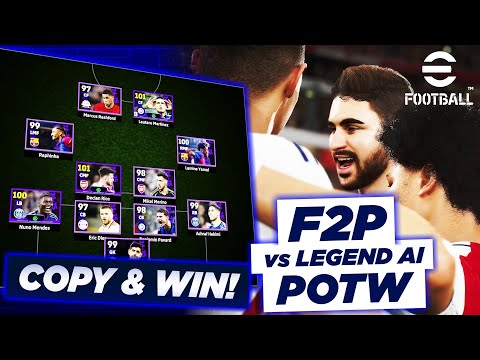 Efootball | Free To Play Team - The Only Formation That Worked Vs Legendary Ai!