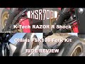 XSR700 Suspension Upgrade Series - Part 3: K-Tech Razor R & Ohlins FSK108 Ride Review