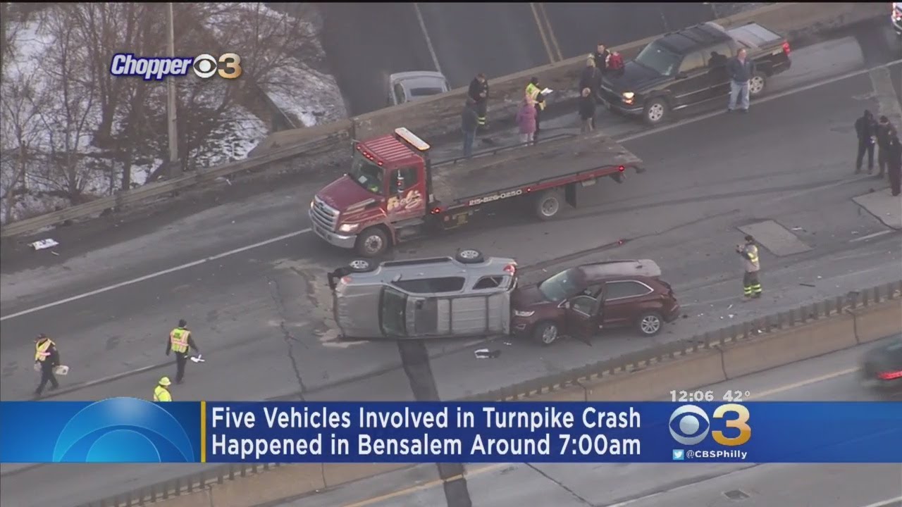 Five Vehicle Accident On Pennsylvania Turnpike YouTube