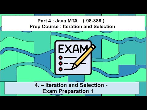 4  - Java MTA - Iteration and Selection  - Exam Preparation - Mock Exam with Answers