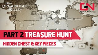 Find All Hidden Treasure Pieces Disney Dreamlight Valley - Part 2 of the Treasure Hunt
