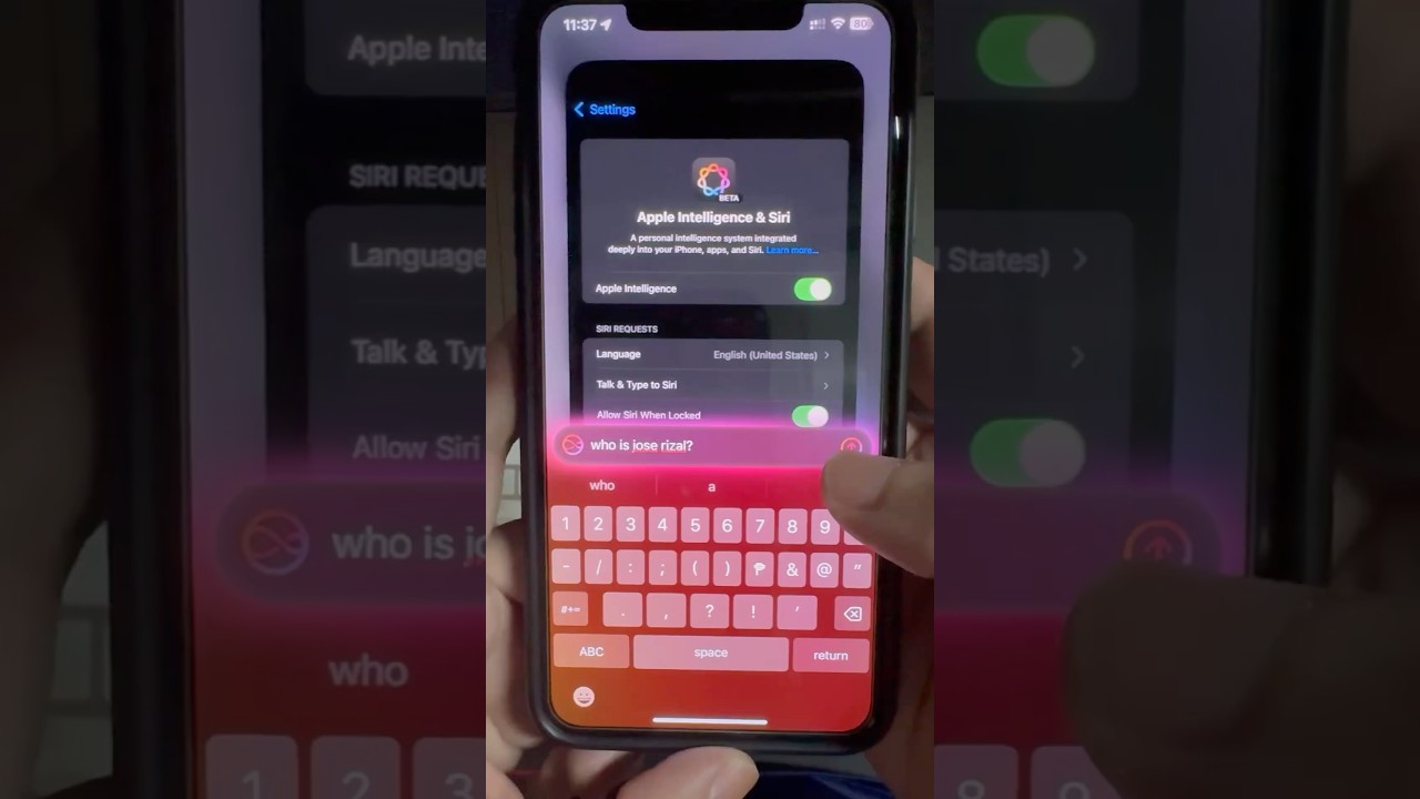 Apple Intelligence on any iOS 18.1 Device 👌👌👌