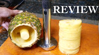 OXO Good Grips 10 1/4 Stainless Steel Pineapple Corer / Slicer