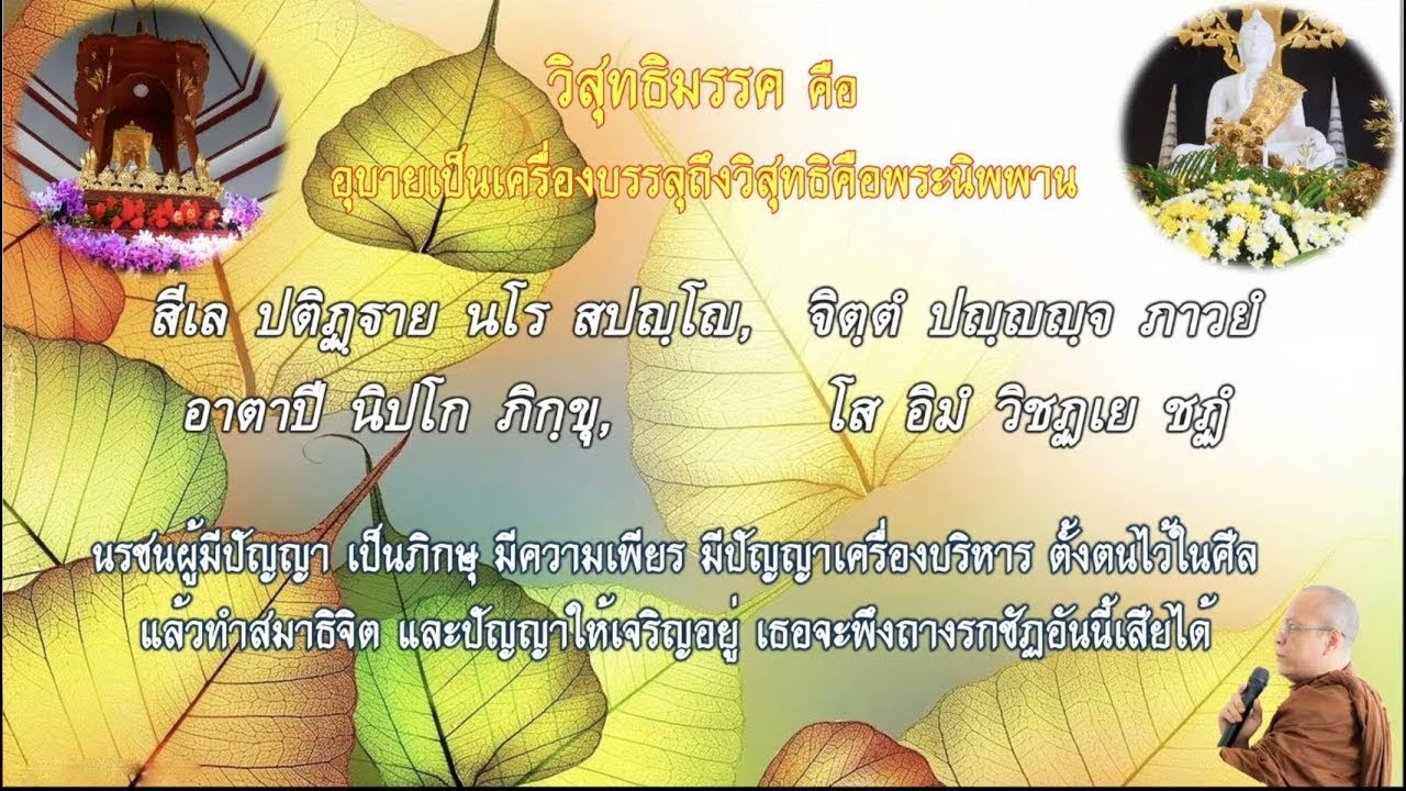 🌻EP.118  วิสุทธิมรรคโพธิ์ฐานพระ