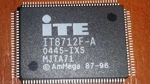 Ремонт материнской платы. Замена мультиконтроллера. Тестирование.